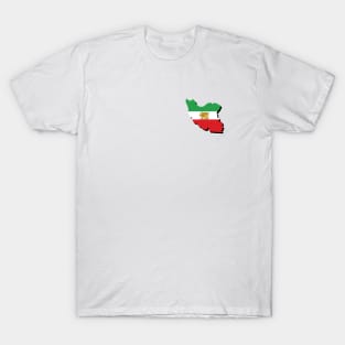 Iran Country Shape - Mini Version T-Shirt